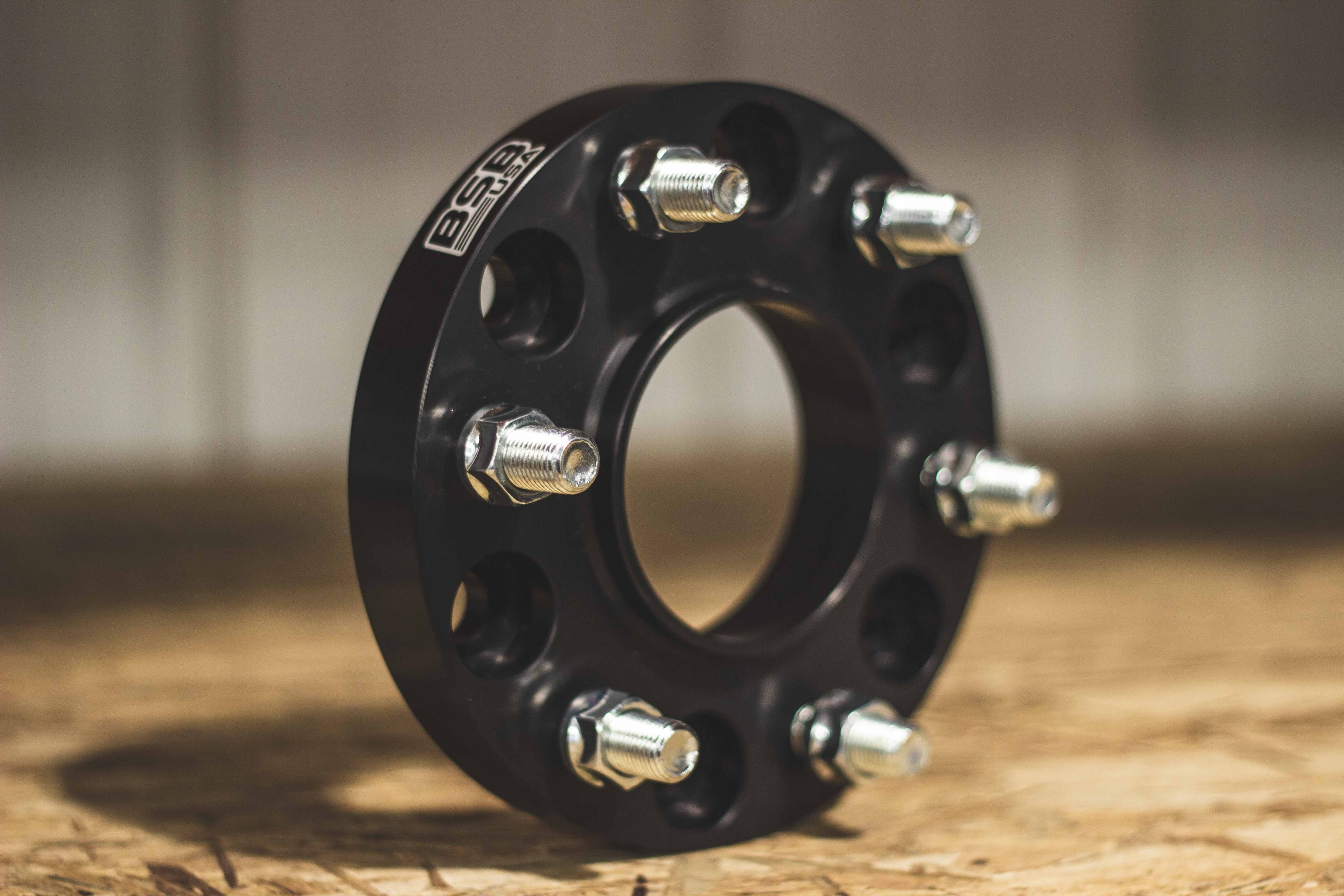 BSB USA 6 Lug bolt on wheel spacer.