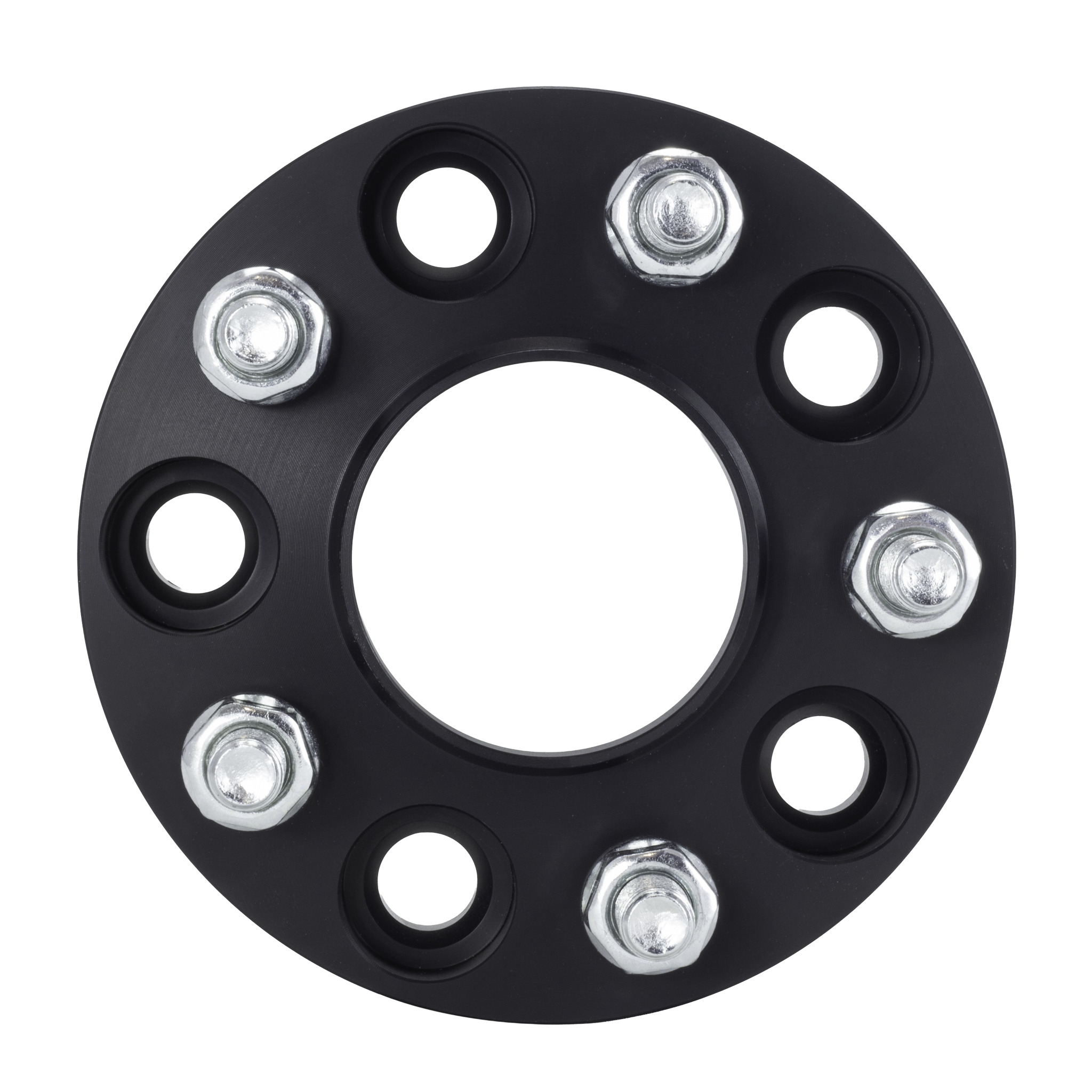 1" 5x150 Hubcentric Wheel Spacers - Black