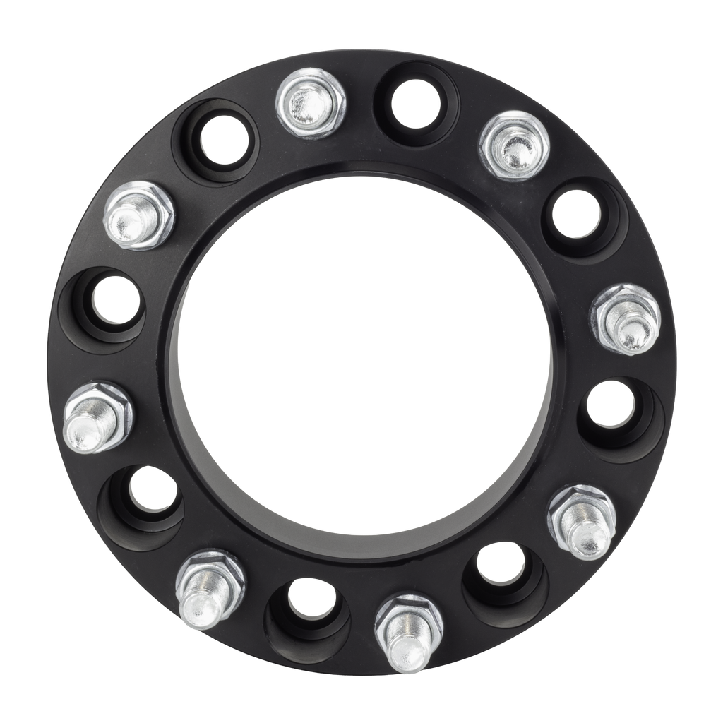 1.5" 8x6.5 Hubcentric Wheel Spacers - Black