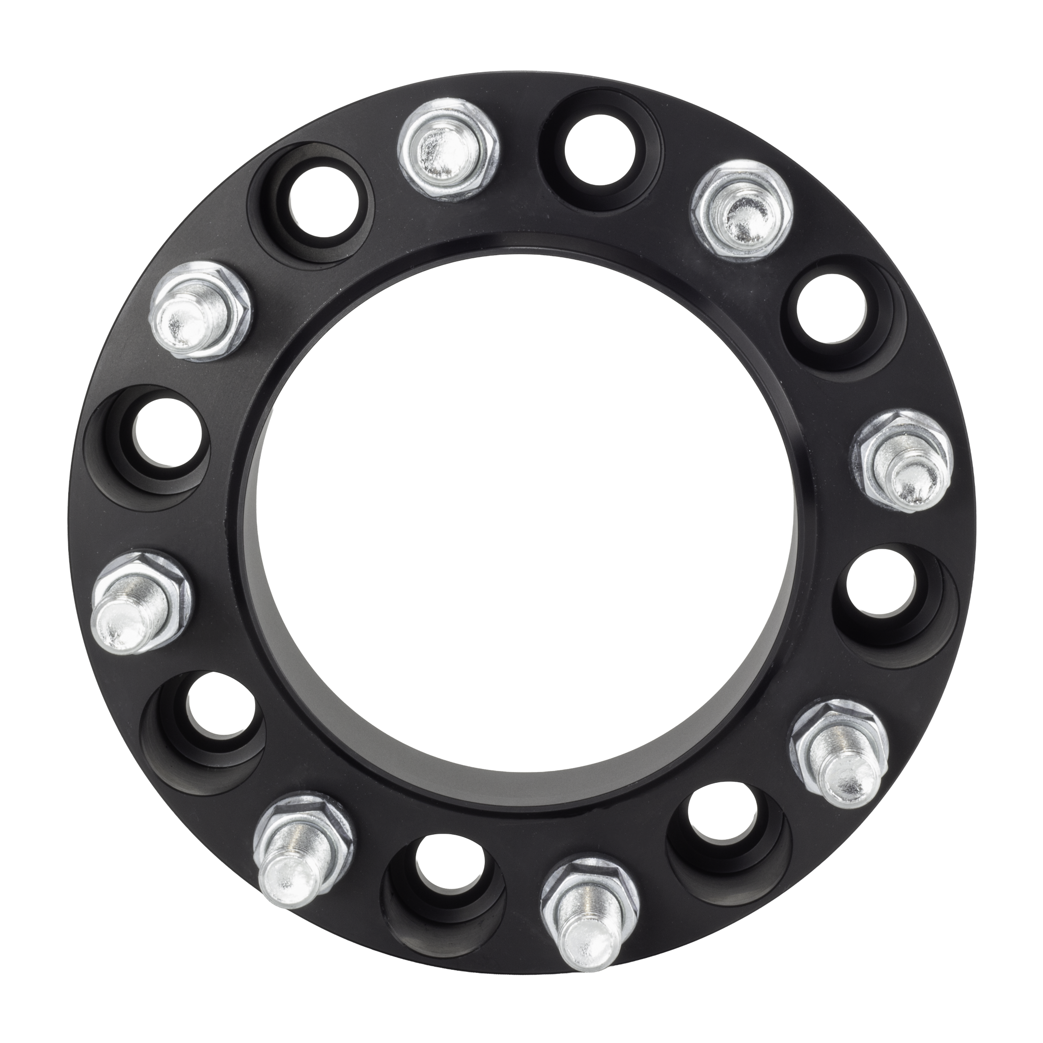 1.5" 8x180 Hubcentric Wheel Spacers - Black
