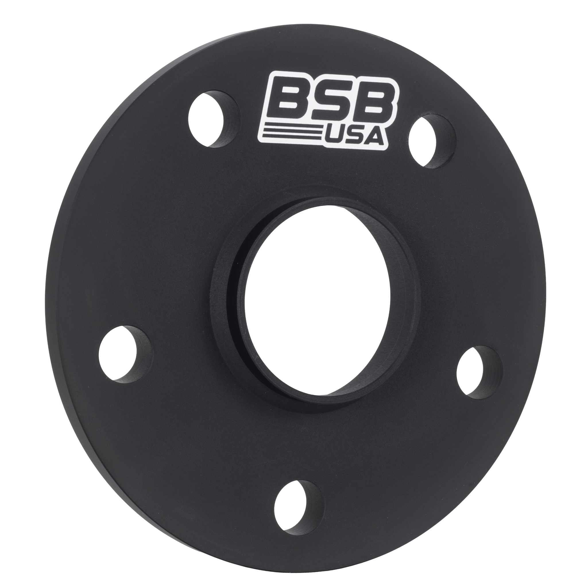 1/2" 5x4.5 Hubcentric Wheel Spacers - Black