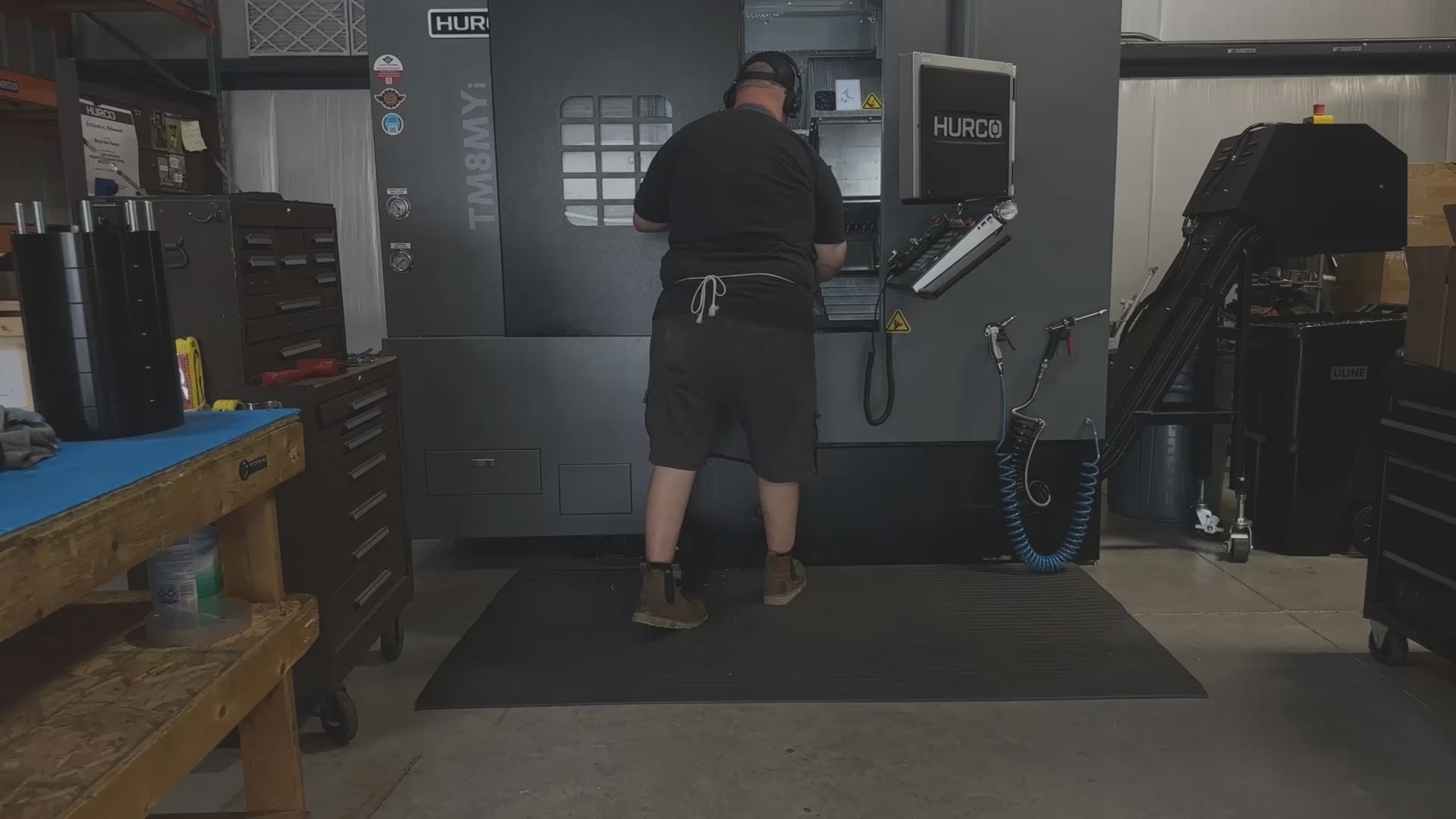 Video showing CNC machining of billet aluminum wheel spacers, finished BSB USA products, and the American manufacturing shop where they’re made.